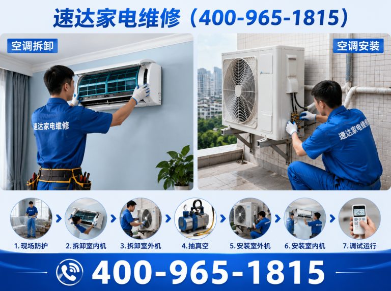 中卫空调维修展示图